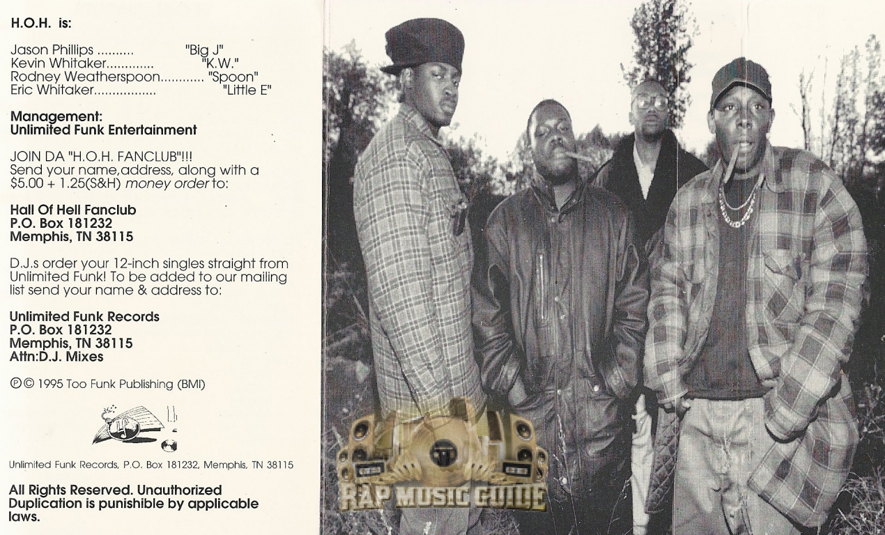 H.O.H. - Livin In A Casket: Cassette Tape | Rap Music Guide